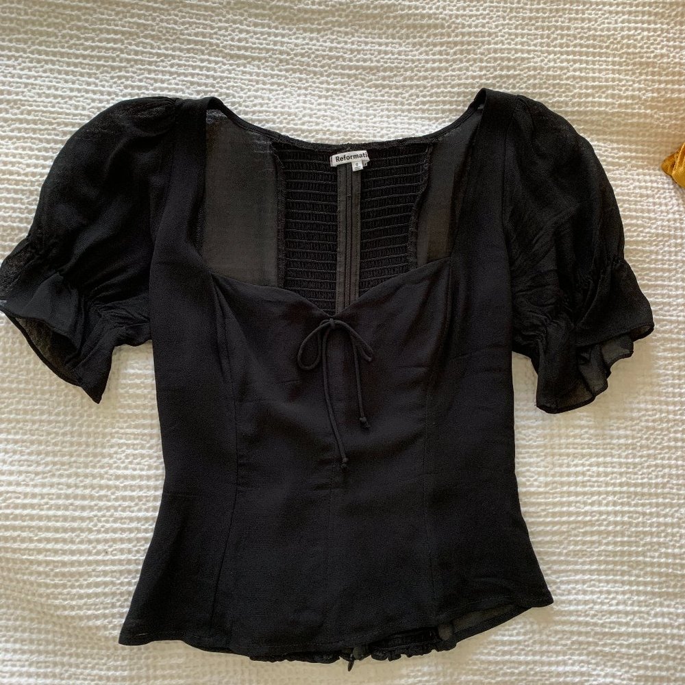 Reformation Delevan top
